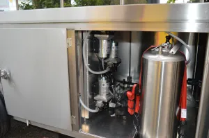 Beverage Cart - Food Carts by Apollo Custom Manufacturing