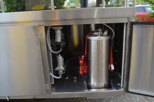 Beverage Cart - Food Carts by Apollo Custom Manufacturing