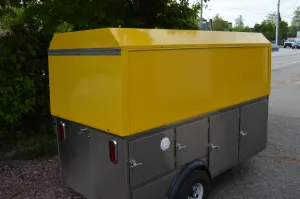 Beverage Cart - Food Carts by Apollo Custom Manufacturing