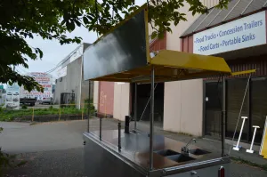 Beverage Cart - Food Carts by Apollo Custom Manufacturing