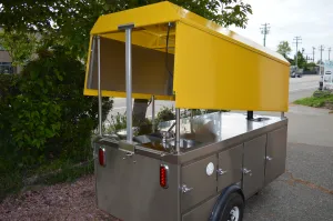 Beverage Cart - Food Carts by Apollo Custom Manufacturing