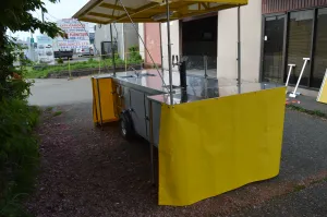 Beverage Cart - Food Carts by Apollo Custom Manufacturing