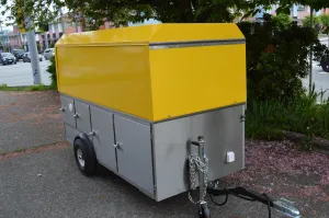 Beverage Cart - Food Carts by Apollo Custom Manufacturing