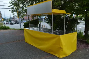 Beverage Cart - Food Carts by Apollo Custom Manufacturing