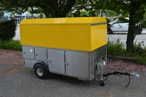 Beverage Cart - Food Carts by Apollo Custom Manufacturing