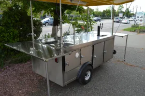 Beverage Cart - Food Carts by Apollo Custom Manufacturing